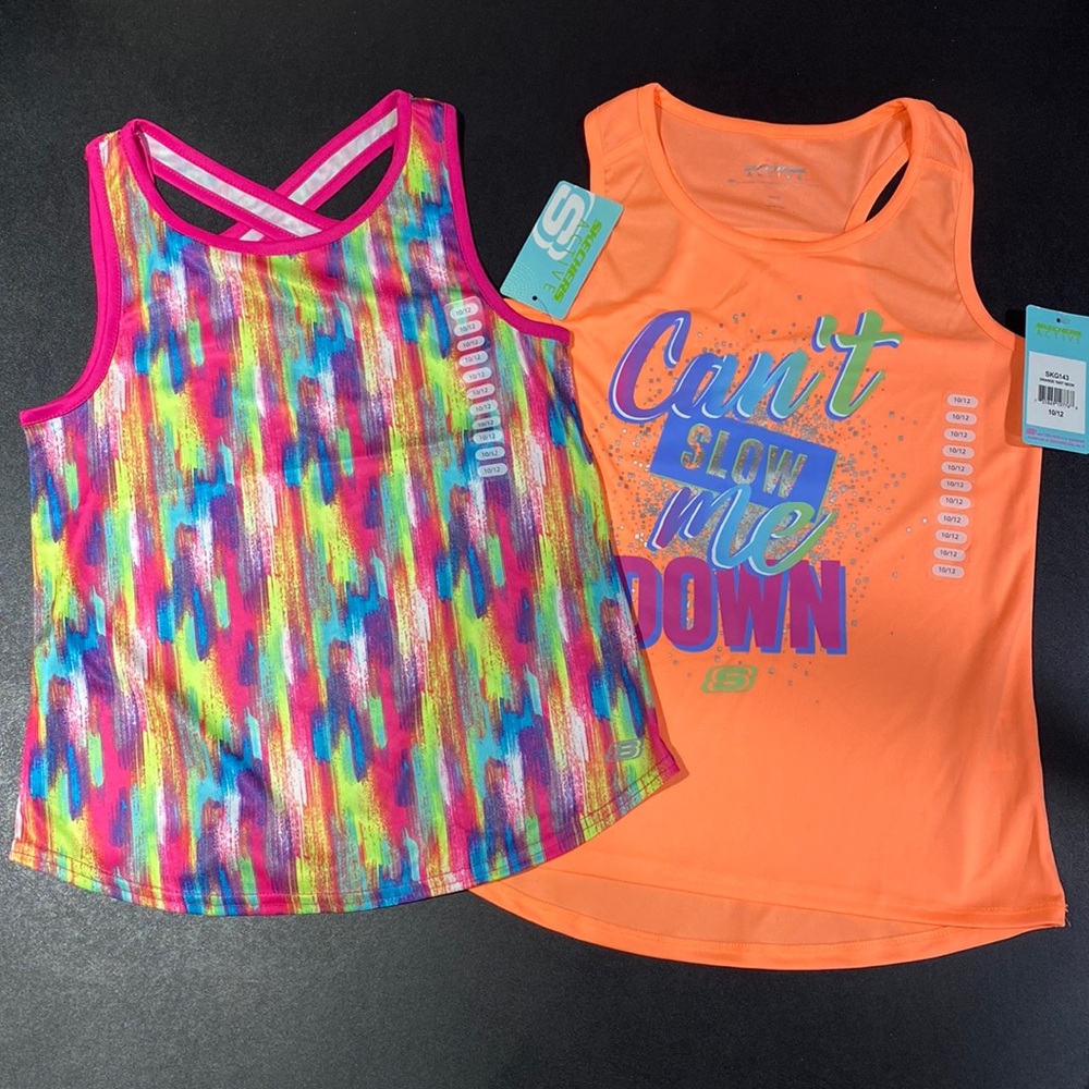 2 Girls Skechers Active Tank Tops